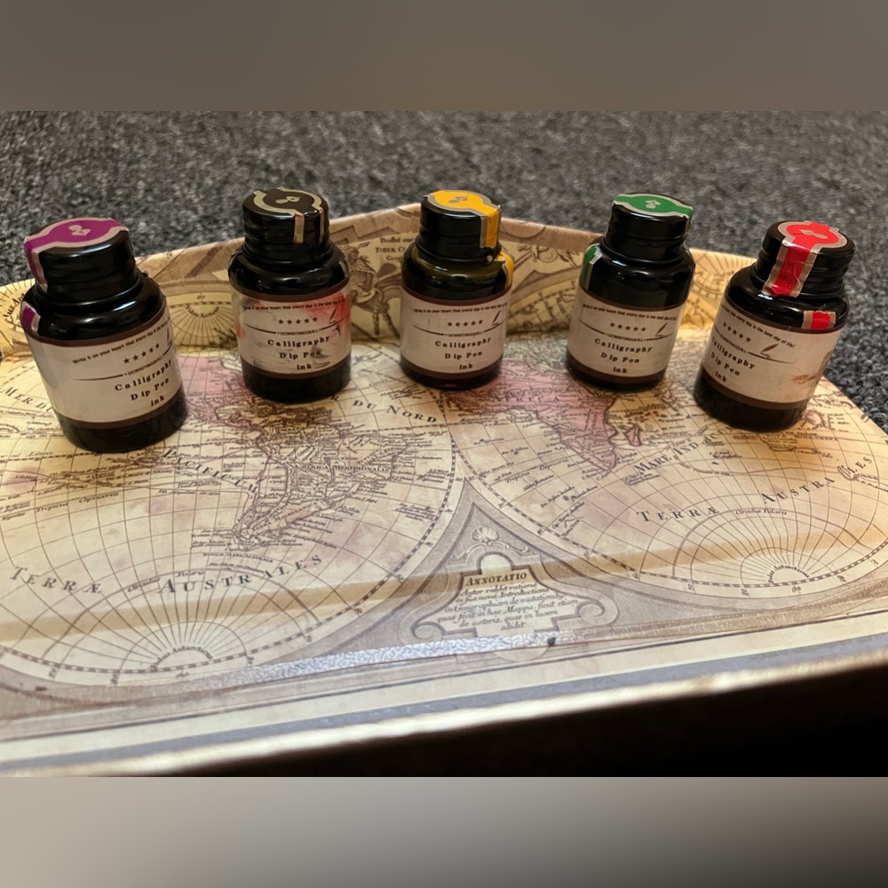 Antique calligraphy set-Everything included